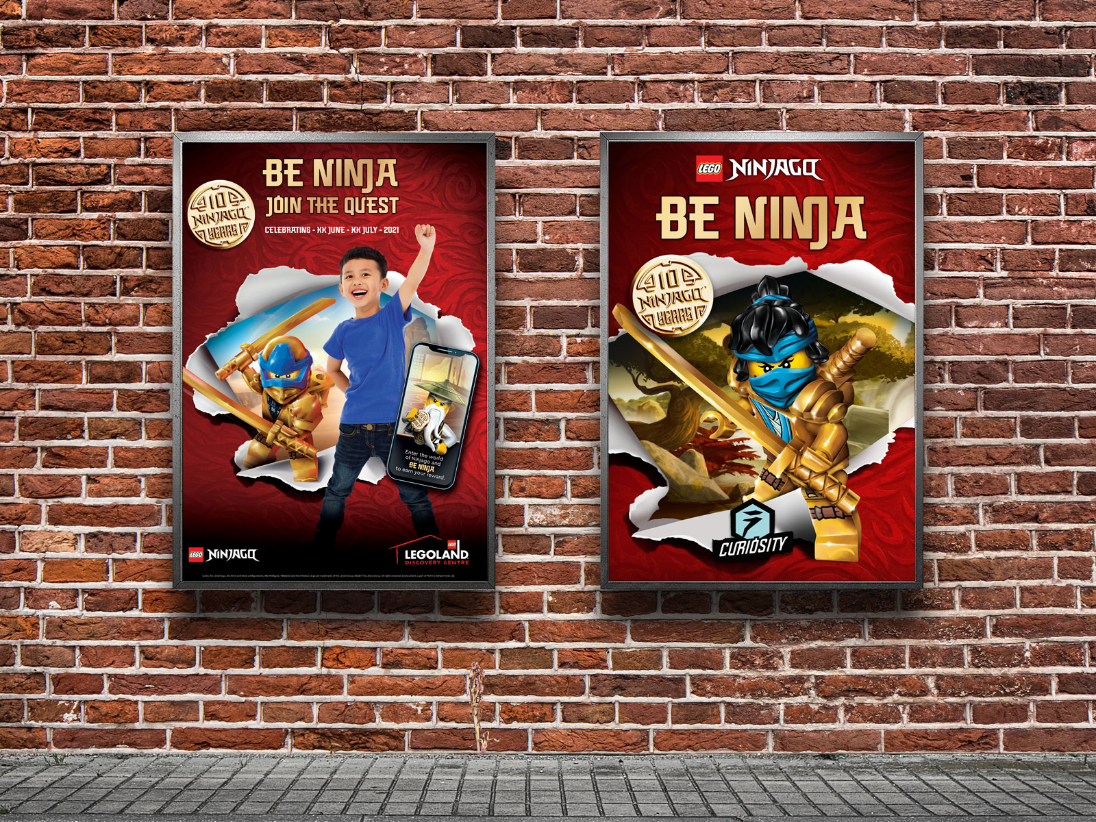 6Sheets Lego Ninjago 6 Sheets