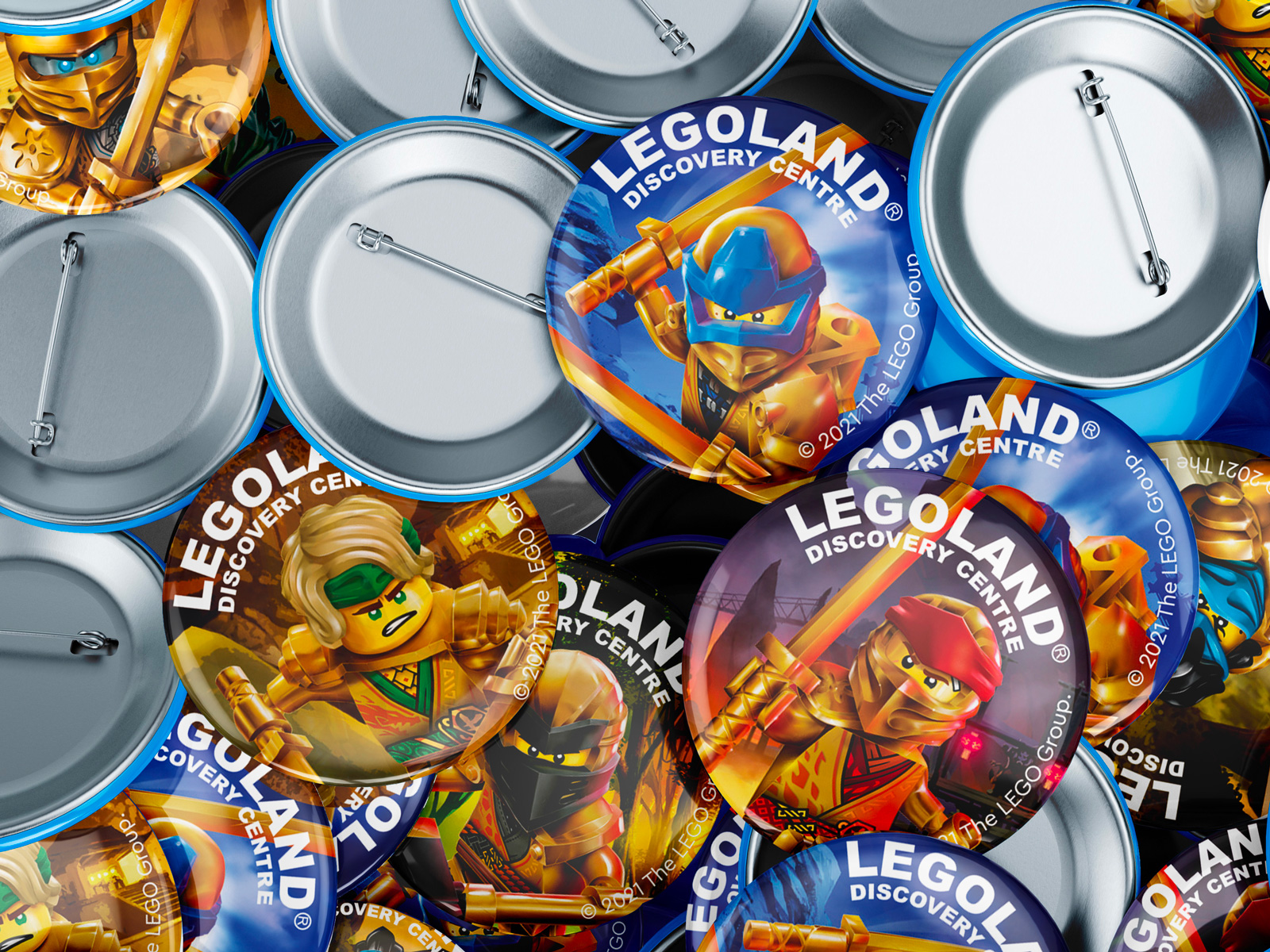 Badge_Multiple Lego Ninjago Badges
