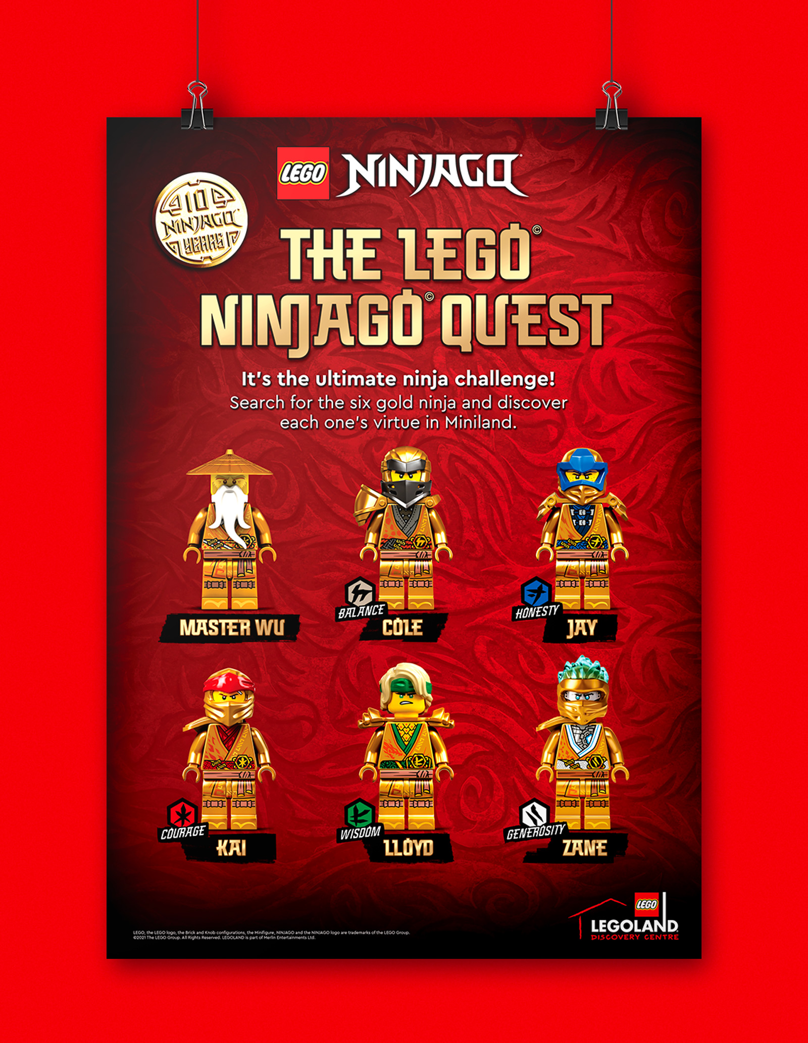 Poster Lego Ninjago Poster